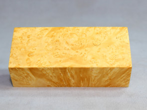 Stabilized Maple Burl Wood Mod Block